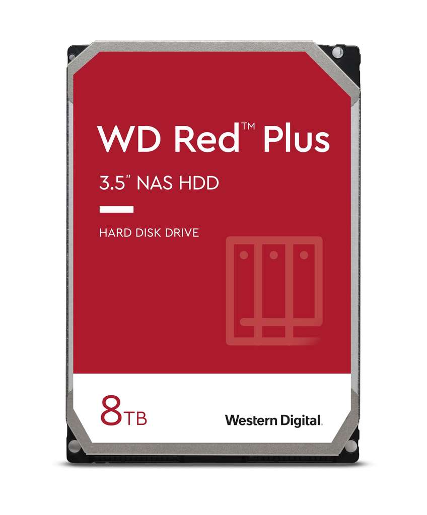 WD Red Plus 8TB CMR Hard Drive